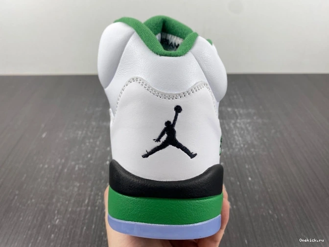 One Kick Jordan 5 Air WMNS DD9336-103 Green Lucky 0713